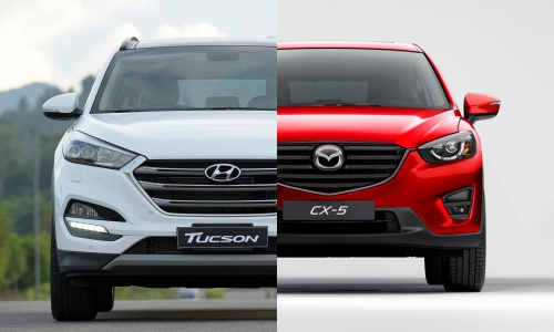 Dưới 1 tỷ đồng, mua Hyundai Tucson hay Mazda CX-5?